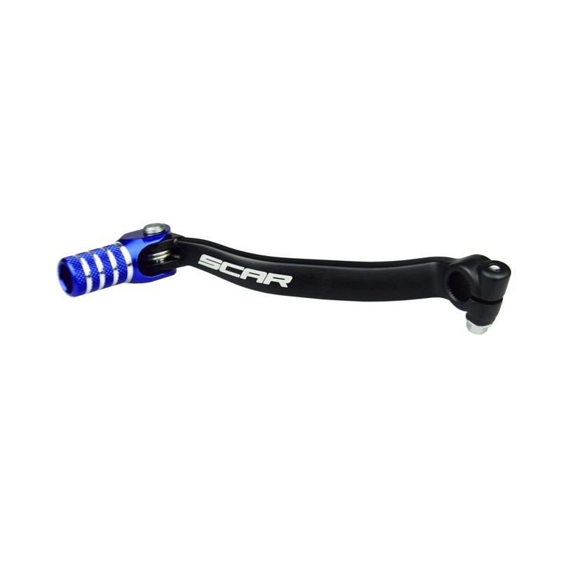 Pedal de cambio SCAR - Negro / Puntera azul - motoscamaralweb.com Pedal de cambio SCAR - Negro / Puntera azul - motoscamaralweb.com