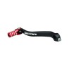Pedal de cambio SCAR - Negro / Puntera roja - motoscamaralweb.com