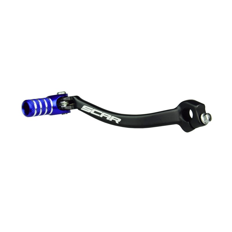 Pedal de cambio SCAR - Negro / Puntera azul - motoscamaralweb.com Pedal de cambio SCAR - Negro / Puntera azul - motoscamaralweb.com