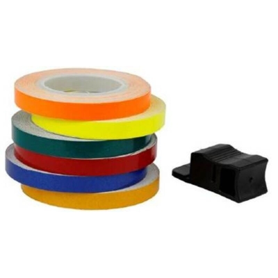 Adhesivo para llantas V PARTS 6m x 7mm amarillo - motoscamaralweb.com