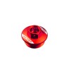 Tapón de llenado de aceite SCAR - Rojo- motoscamaralweb.com