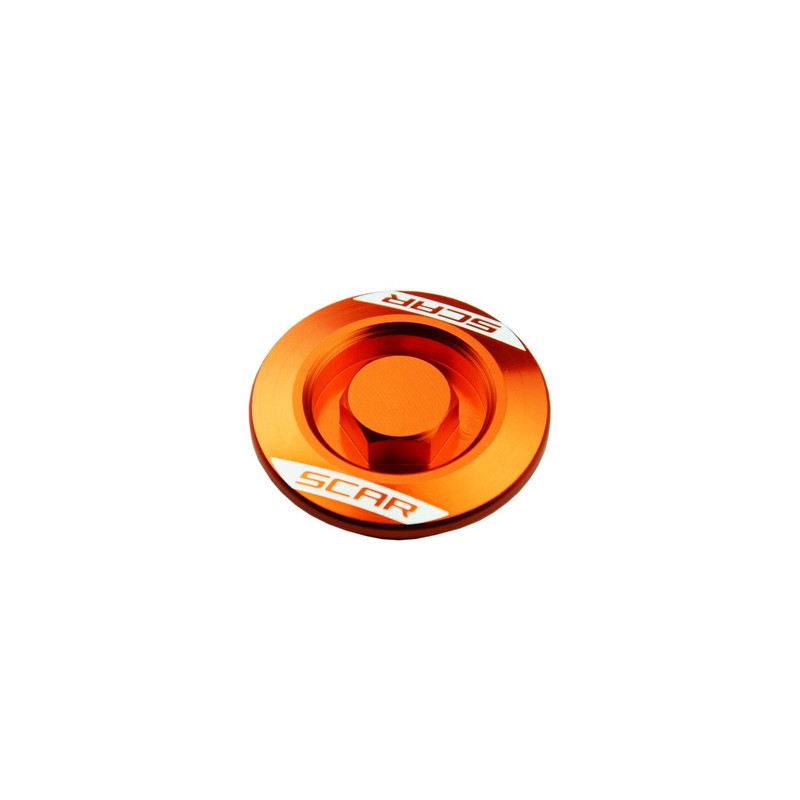 Tapones de motor SCAR - Naranja- motoscamaralweb.com Tapones de motor SCAR - Naranja- motoscamaralweb.com