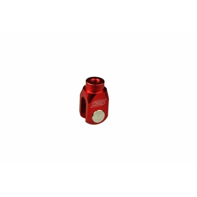 Distanciador para pedal de freno trasero SCAR - Rojo - motoscamaralweb.com