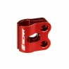 Abrazadera latiguillo de freno delantero SCAR - Rojo - motoscamaralweb.com