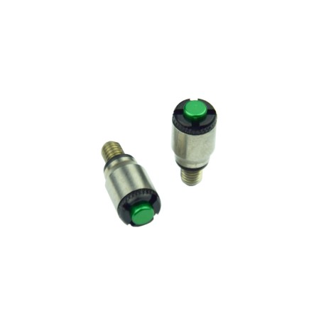 Purgadores de horquilla SCAR para horquillas KYB/Showa Forks M5x0.8mm - Verde - motoscamaralweb.com