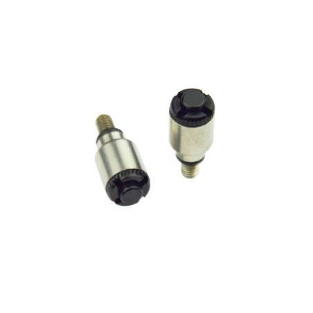 Purgadores de horquilla SCAR para horquillas WP/Marzocchi/Öhlins M4x0.7mm - Negro - motoscamaralweb.com