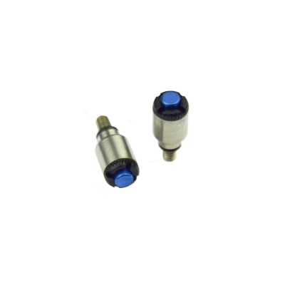 Purgadores de horquilla SCAR para horquillas WP/Marzocchi/Öhlins M4x0.7mm - Negro - motoscamaralweb.com