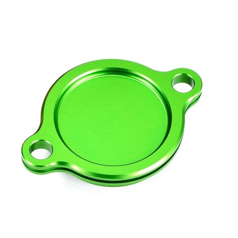 Tapa filtro de aceite verde Kawasaki Suzuki V PARTS - motoscamaralweb.com Tapa filtro de aceite verde Kawasaki Suzuki V PARTS - motoscamaralweb.com