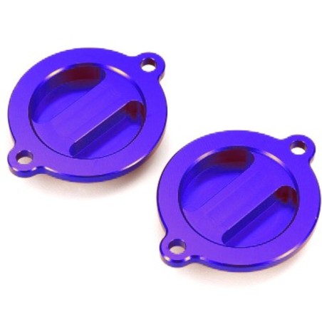 Tapa filtro de aceite azul Husqvarna 14-15 V PARTS - motoscamaralweb.com