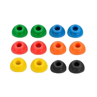 Par de gomas para valvula de rueda V PARTS naranja - motoscamaralweb.com