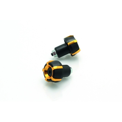 Juego contrapesos manillar V PARTS Spark Ø18mm negro/oro - motoscamaralweb.com