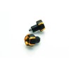 Juego contrapesos manillar V PARTS Spark Ø18mm negro/oro - motoscamaralweb.com