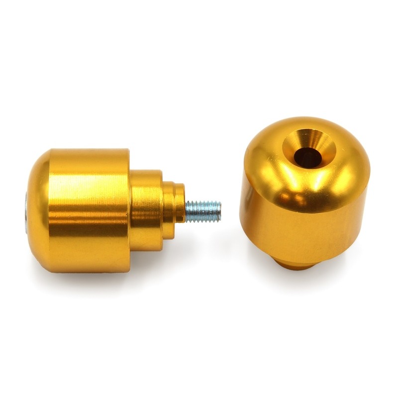 Juego contrapesos manillar V PARTS aluminio Honda oro - motoscamaralweb.com Juego contrapesos manillar V PARTS aluminio Honda oro - motoscamaralweb.com