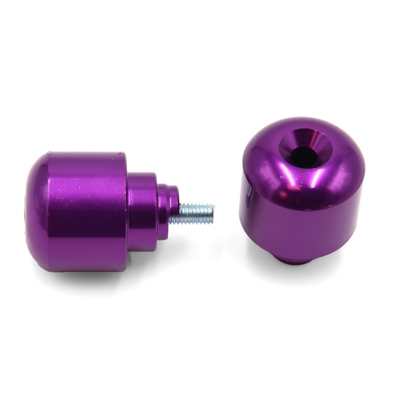 Juego contrapesos manillar V PARTS aluminio lila - motoscamaralweb.com Juego contrapesos manillar V PARTS aluminio lila - motoscamaralweb.com