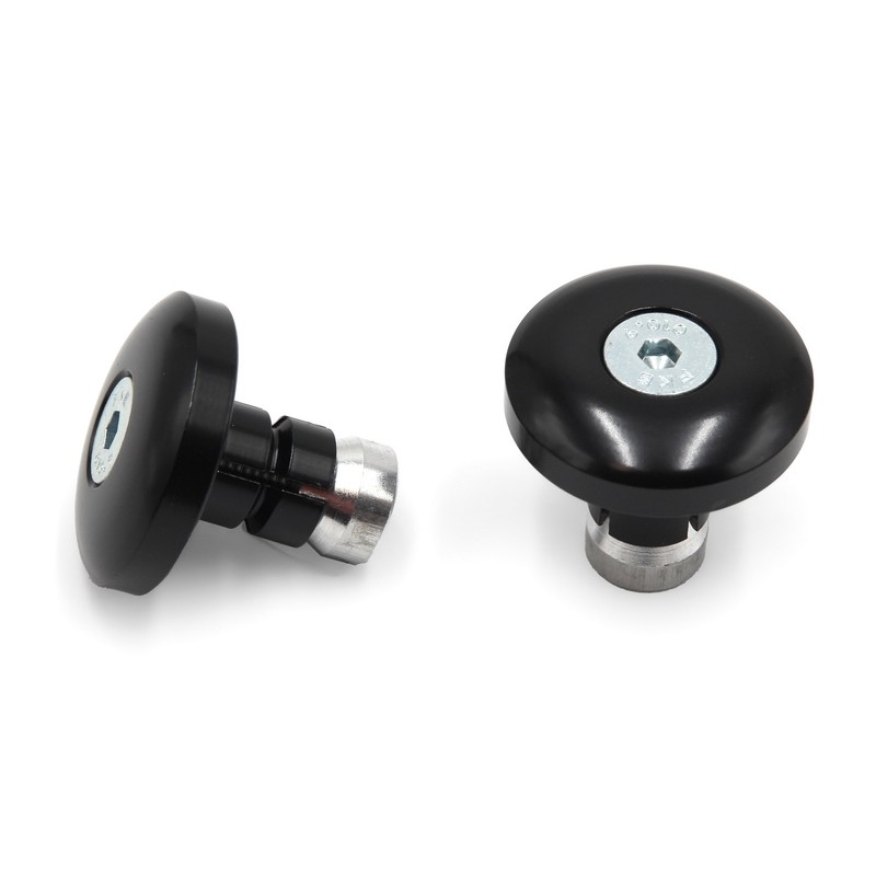 Juego contrapesos manillar V PARTS aluminio 13.5mm negro - motoscamaralweb.com Juego contrapesos manillar V PARTS aluminio 13.5mm negro - motoscamaralweb.com