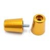 Juego contrapesos manillar V PARTS aluminio oro - motoscamaralweb.com