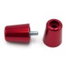 Juego contrapesos manillar V PARTS aluminio Kawasaki rojo - motoscamaralweb.com