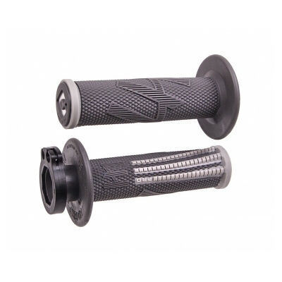 Puños ODI Emig Pro V2 Lock-On Gris/Grafito- motoscamaralweb.com