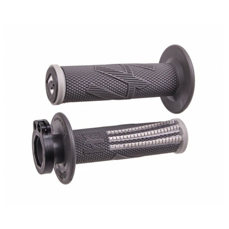 Puños ODI Emig Pro V2 Lock-On Gris/Grafito- motoscamaralweb.com