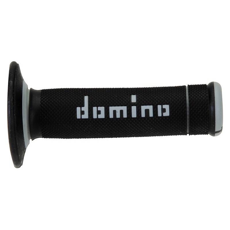 Puños off road DOMINO cross negro/gris A02041C7170- motoscamaralweb.co