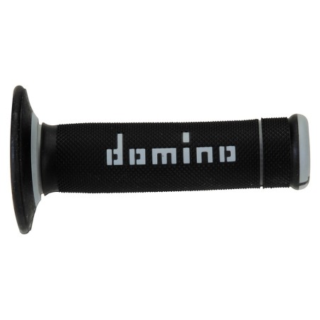 Puños off road DOMINO cross negro/gris A02041C7170- motoscamaralweb.co