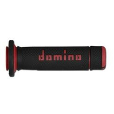 Puños para ATV/Quad DOMINO 118mm negro/rojo A18041C4240- motoscamaralw