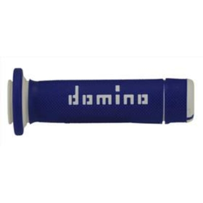 Puños para ATV/Quad DOMINO 118mm azul/blanco A18041C4648- motoscamaral