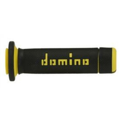 Puños para ATV/Quad DOMINO 118mm negro/amarillo A18041C4740- motoscama