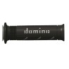 Puños racing DOMINO super soft 126mm negro/gris A25041C5240- motoscama