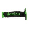 Puños off road DOMINO DSH negro/verde A26041C4440- motoscamaralweb.com