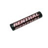 Protector/Morcilla barra superior de manillar Renthal negro/rojo 240mm P261 - motoscamaralweb.com