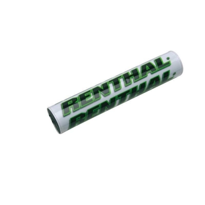 Protector/Morcilla barra superior de manillar RENTHAL blanco/verde 205