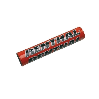 Protector/Morcilla barra superior de manillar Renthal rojo 180mm P251-