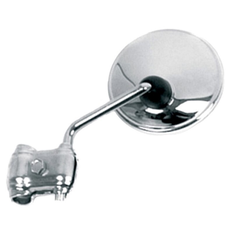 Retrovisor izquierdo universal V PARTS Vespa bordón 80 mm cromado - motoscamaralweb.com Retrovisor izquierdo universal V PARTS Vespa bordón 80 mm cromado - motoscamaralweb.com