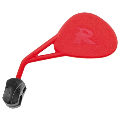 Retrovisor izquierdo universal V PARTS Enduro R (homologado) con brida rojo - motoscamaralweb.com