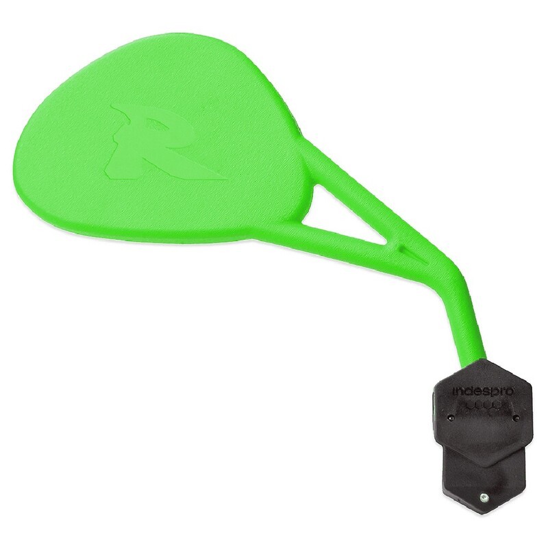 Retrovisor derecho universal V PARTS Enduro R (homologado) con brida verde - motoscamaralweb.com Retrovisor derecho universal V PARTS Enduro R (homologado) con brida verde - motoscamaralweb.com