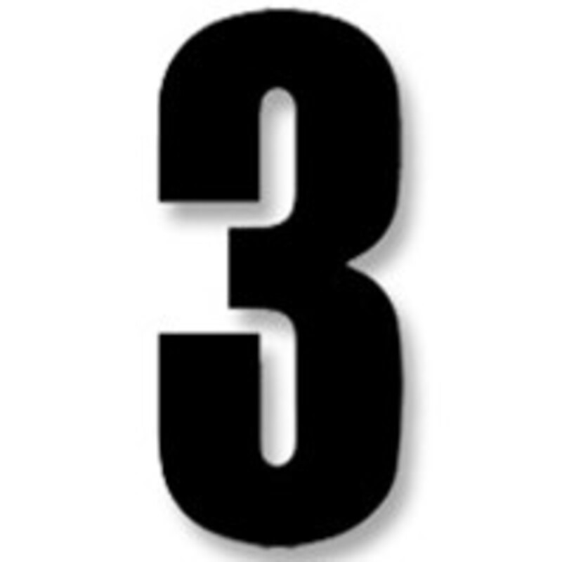 Numeros de carrera negro - Pack de 3 uds Blackbird Crystal5027/20/3 - motoscamaralweb.com Numeros de carrera negro - Pack de 3 uds Blackbird Crystal5027/20/3 - motoscamaralweb.com