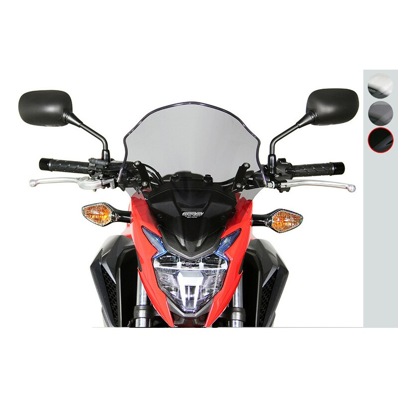 Pantalla MRA Sport Honda CB 500 F. negro - motoscamaralweb.com Pantalla MRA Sport Honda CB 500 F. negro - motoscamaralweb.com