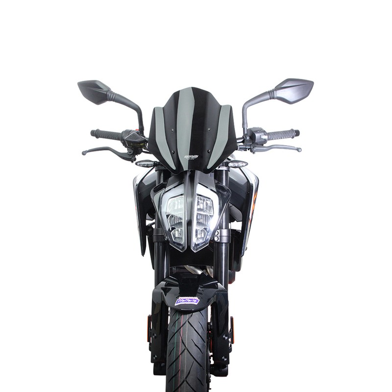 Pantalla MRA Racing Duke 790. negro - motoscamaralweb.com