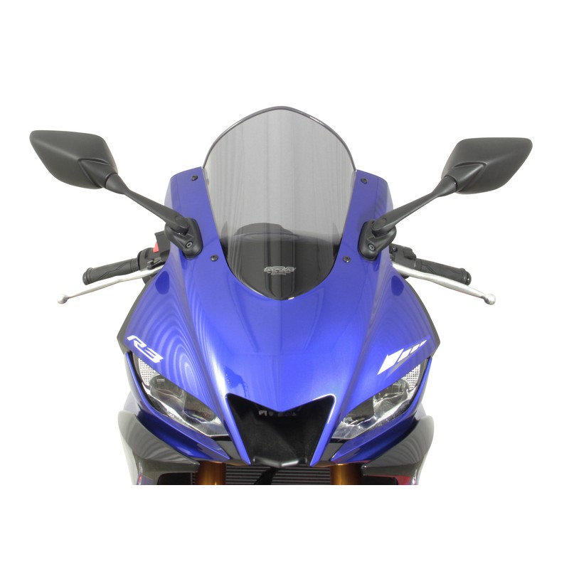 Pantalla MRA Racing. ahumado. Yamaha YZF-R3 - motoscamaralweb.com Pantalla MRA Racing. ahumado. Yamaha YZF-R3 - motoscamaralweb.com