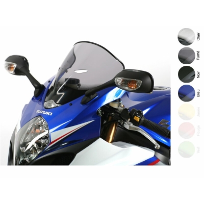 Pantalla MRA Racing transparente. Suzuki GSXR 1000 2007- - motoscamaralweb.com