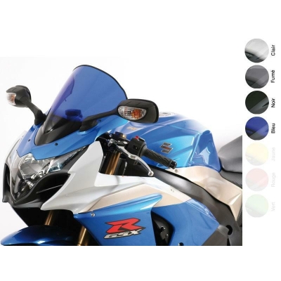 Pantalla MRA Racing transparente. Suzuki GSXR1000 09 - motoscamaralweb.com