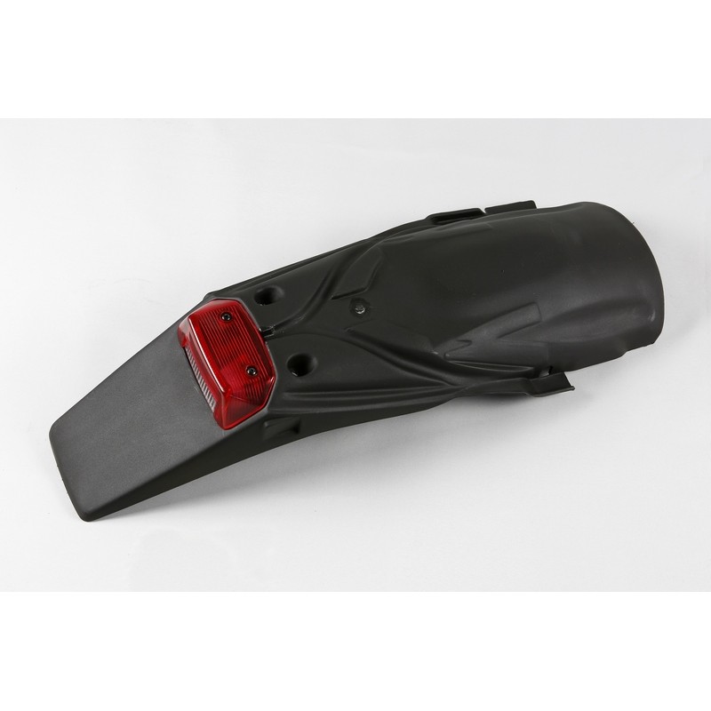 Portamatrículas UFO negro luz integrada 12V 21/5W KTM EXC - motoscamaralweb.com Portamatrículas UFO negro luz integrada 12V 21/5W KTM EXC - motoscamaralweb.com