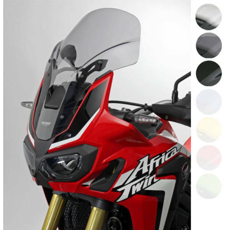 Pantalla MRA Touring Honda Africa Twin. ahumado - motoscamaralweb.com Pantalla MRA Touring Honda Africa Twin. ahumado - motoscamaralweb.com