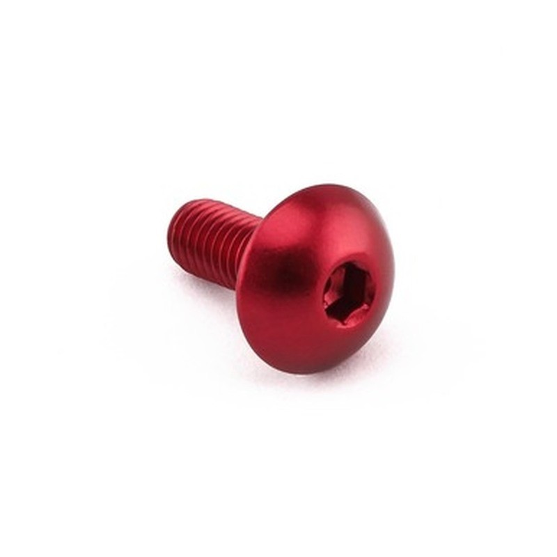 Tornillo de Aluminio Pro-bolt cabeza alomada M5 x (0.8mm) x 12mm rojo LFB512R - motoscamaralweb.com Tornillo de Aluminio Pro-bolt cabeza alomada M5 x (0.8mm) x 12mm rojo LFB512R - motoscamaralweb.com