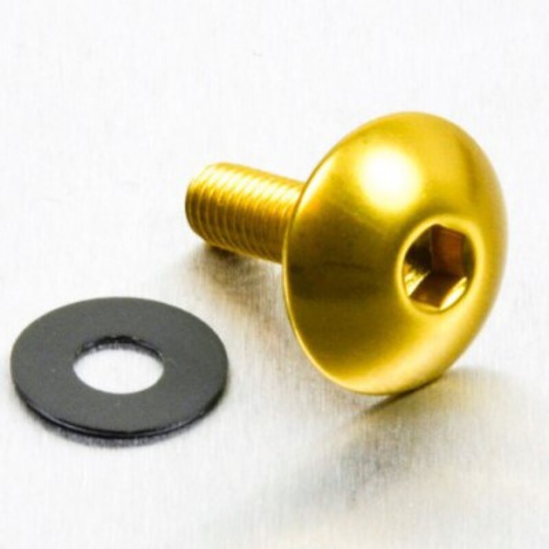 Tornillo de Aluminio XL Pro-bolt cabeza redondeada M5 x(0.8mm) x 16mm oro LFB516XLG - motoscamaralweb.com Tornillo de Aluminio XL Pro-bolt cabeza redondeada M5 x(0.8mm) x 16mm oro LFB516XLG - motoscamaralweb.com