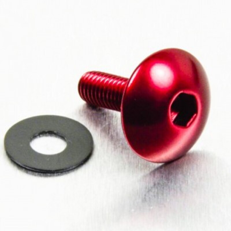 Tornillo de Aluminio XL Pro-bolt cabeza redondeada M5 x(0.8mm) x 16mm rojo LFB516XLR - motoscamaralweb.com Tornillo de Aluminio XL Pro-bolt cabeza redondeada M5 x(0.8mm) x 16mm rojo LFB516XLR - motoscamaralweb.com