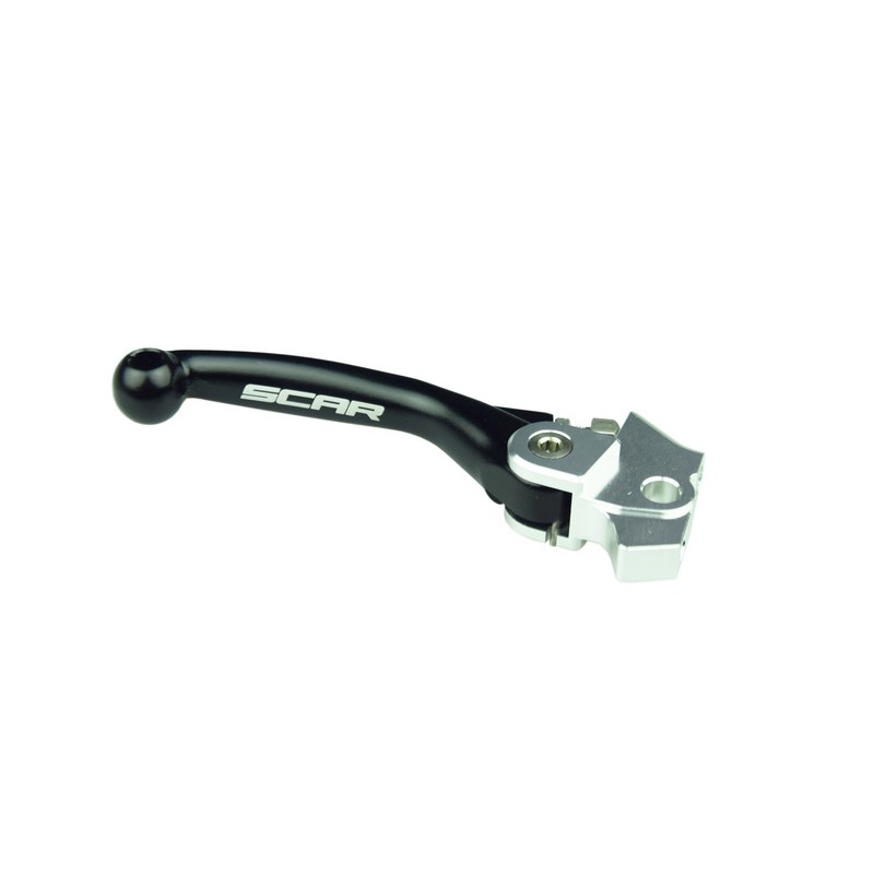 Maneta de freno SCAR FLEX plegable negro - motoscamaralweb.com Maneta de freno SCAR FLEX plegable negro - motoscamaralweb.com