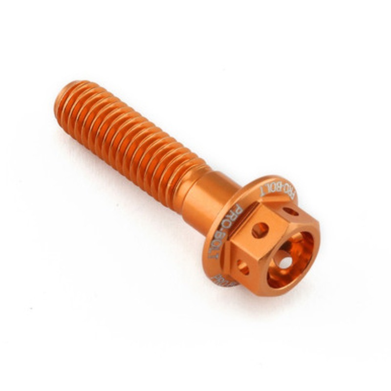 Tornillo Aluminio Race Spec Pro-Bolt LHX625ROE Naranja - motoscamaralweb.com