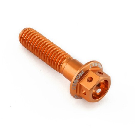 Tornillo Aluminio Race Spec Pro-Bolt LHX625ROE Naranja - motoscamaralweb.com